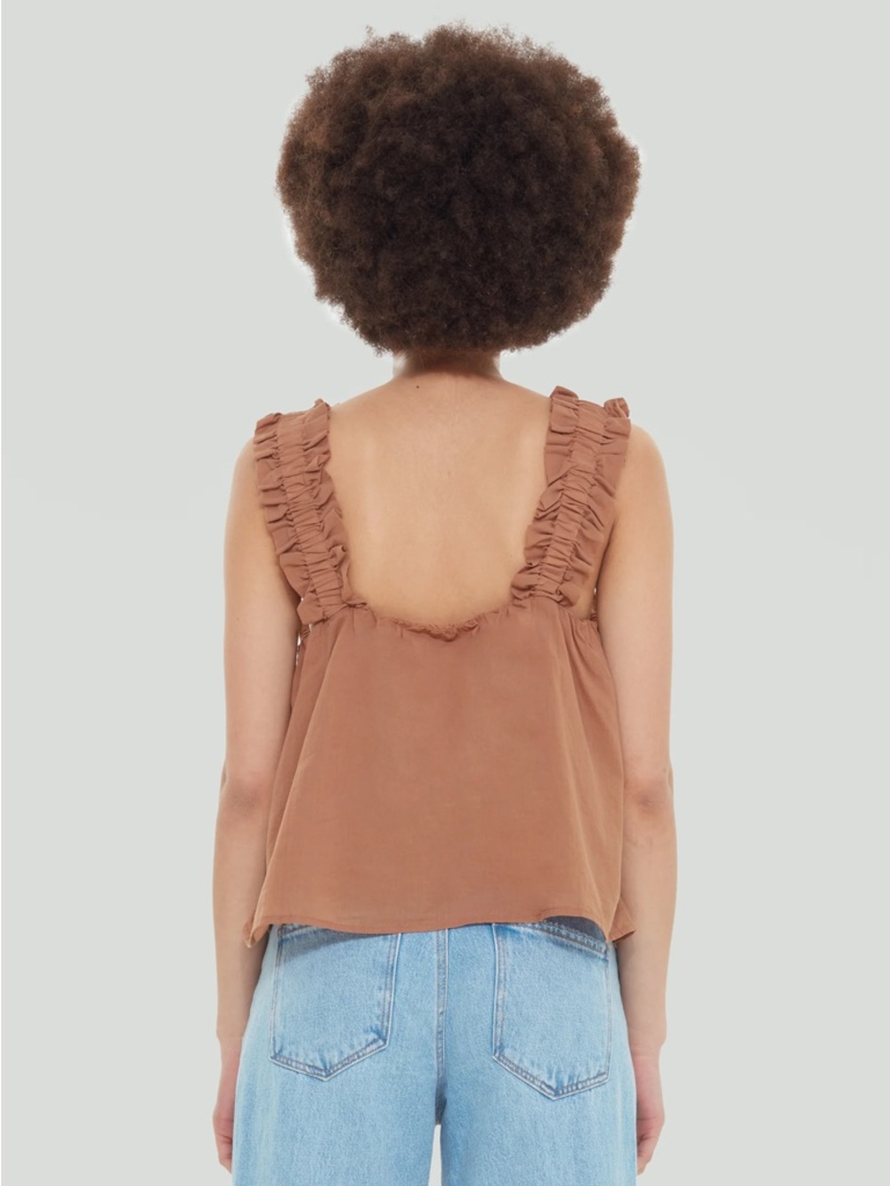 Dex Ruffle Tank Top - Picture 3 of 5
